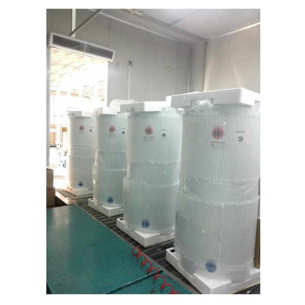 क्षैतिज स्टेनलेस स्टील Ultrafiltration पानी उपचार मशीन 
