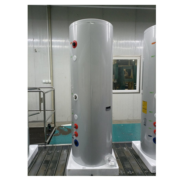 19-50L स्टेनलेस स्टील क्षैतिज पानी भण्डारण दबाव विस्तार टैंक 