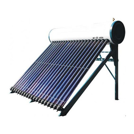 स्प्लिट प्रेसराइजर सौर्य पानी हीटर प्रणालीमा फ्लैट प्लेट सौर कलेक्टर, ठाडो तातो पानी भण्डारण ट्या ,्की, पम्प स्टेशन र विस्तार पोत